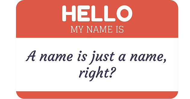name